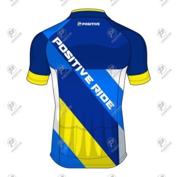 Positive Ride C5 Zip Up Printed Cycling Jersey