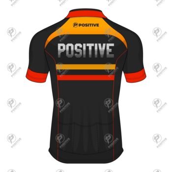 Positive C7 Half Sleeve Stripe Printed Cycling Jersey