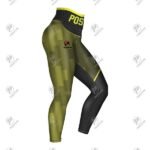 Positive Women Thin Stripe Custom Printed Yoga Leggings