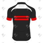 Positive Raglan Short Sleeve Tri Color Pro Cycling Jersey