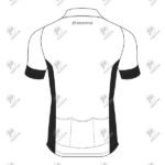 Positive Two Color Classic Short Sleeve Cycling Jersey