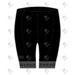 Positive Chamois Padded Power Cycling Shorts – Black/Grey