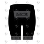 Positive Chamois Padded Power Cycling Shorts – Black/Grey