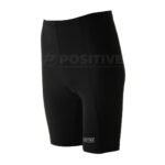 Positive Black Padded Long Inseam Cycling Shorts