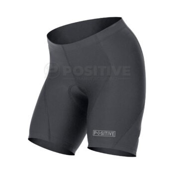 Positive Chamois Padded Black Basic Cycling Shorts