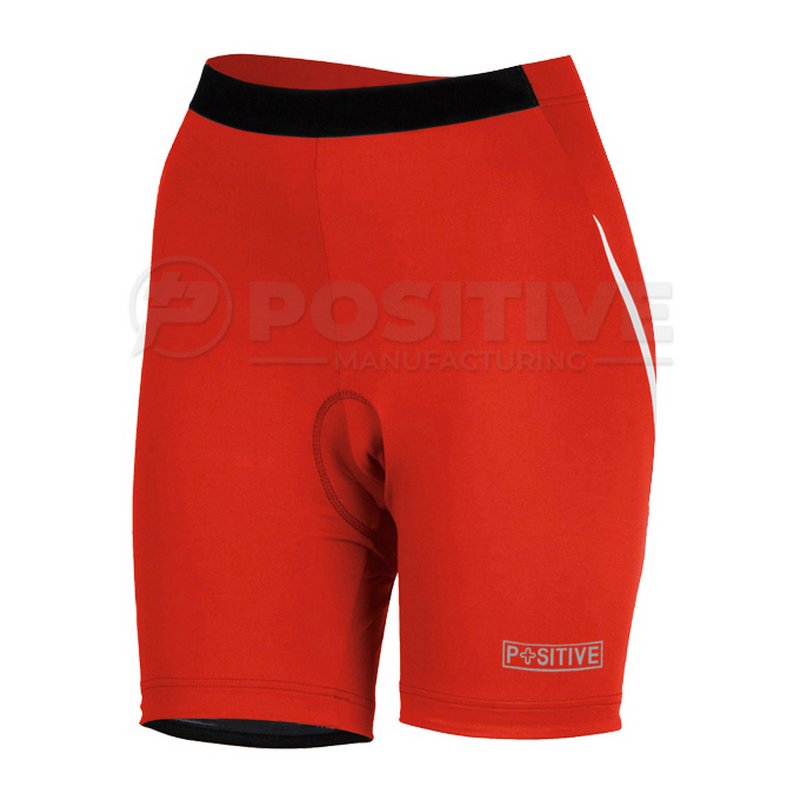 Positive High Performance Red Cycling Shorts