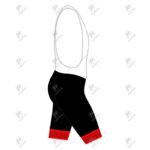 Positive Tri Color Gel Padded Cycling Bib Shorts