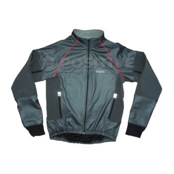 Positive Wind Stopper Black & Grey Winter Cycling Jacket