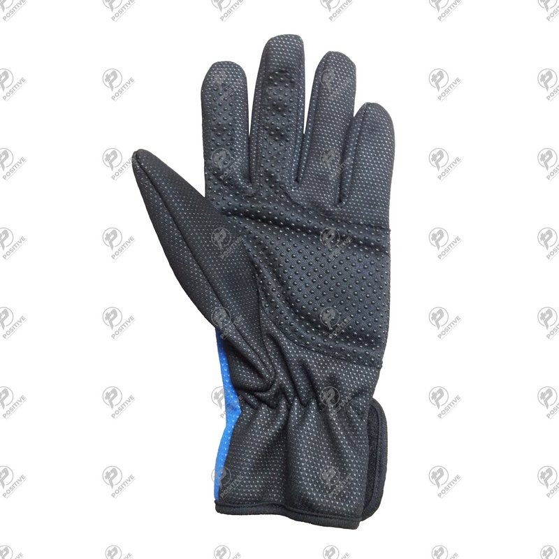 Positive Textured Windproof Fabric Winter Cycle Riding Gloves