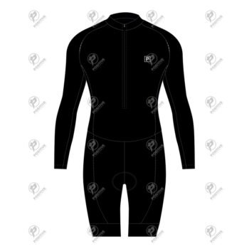 Positive Long Sleeve Triathlon Suit - Black