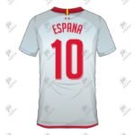 Positive Custom Design Printed Spain Club Team Soccer Jersey