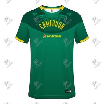 Positive Custom Printed Cameroon Team Soccer Jersey