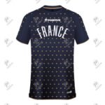 Positive Custom Printed Raglan France Team Soccer Jersey
