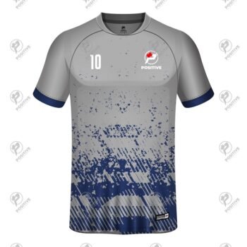 Custom Sublimation Printed Raglan Sleeve Interlock Soccer Jersey