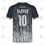 Customized Club Team Printed Raglan Interlock Soccer Jersey