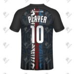 Customized Club Name Raglan Printed Soccer Uniform Jersey