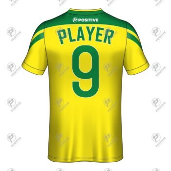 Yellow & Green Personalized Name Printed Soccer Jersey