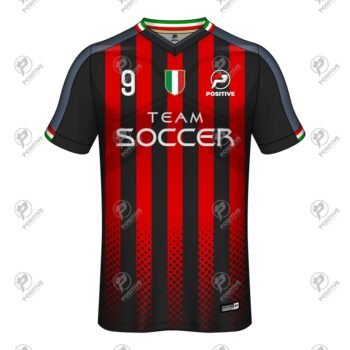 Italian Club Sublimation Printed Soccer Team Uniform Jersey