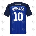 Personalized Team Name Branded Half Sleeve Football Jersey