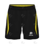 Positive Contrast Panel Microfiber Performance Soccer Shorts