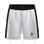 Positive Red & Black Customized Logo Polyester Soccer Shorts