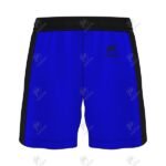 Positive Red & Black Customized Logo Polyester Soccer Shorts