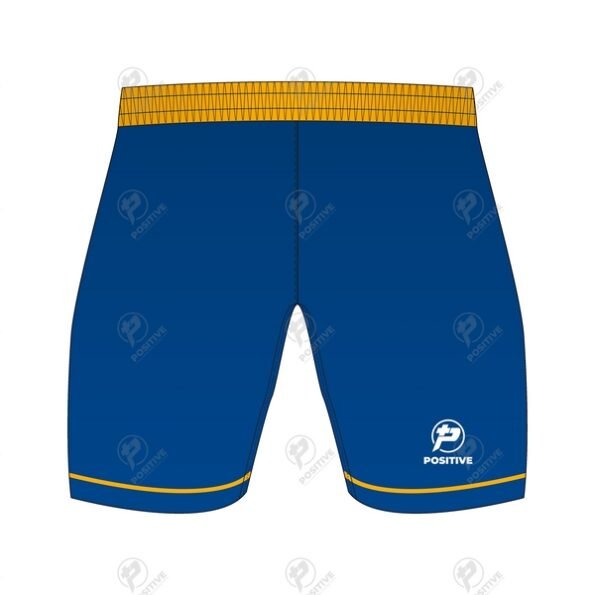 Positive Contrast Stitched Interlock Soccer Shorts