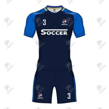 Positive Pro Team Digital Printed Interlock Soccer Uniform Kit