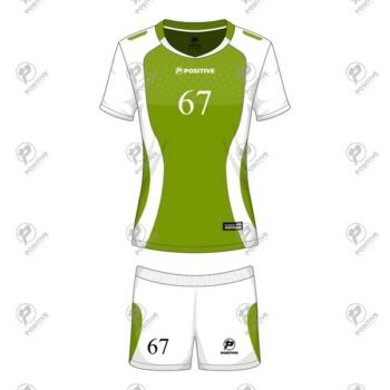 Positive Myrtle Dotted Volleyball Uniform