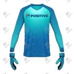 Positive Custom Printed Soccer Goalie Shirt Goalkeeper Jersey