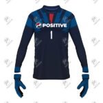 Positive Custom Printed Soccer Goalie Shirt Goalkeeper Jersey