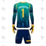 Positive Custom Sublimation Printed Soccer Goalkeeper Uniform