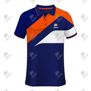Positive Promotional Sublimation Printed Short Sleeve Polo Shirt