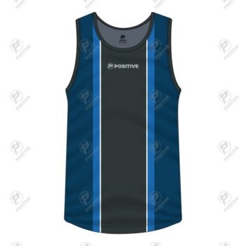 Positive Printed Multipurpose Quick Dry Sports Interlock Tank Top