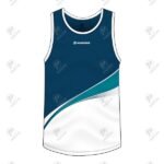 Positive Personalized Running Team Blue Printed Tank Top