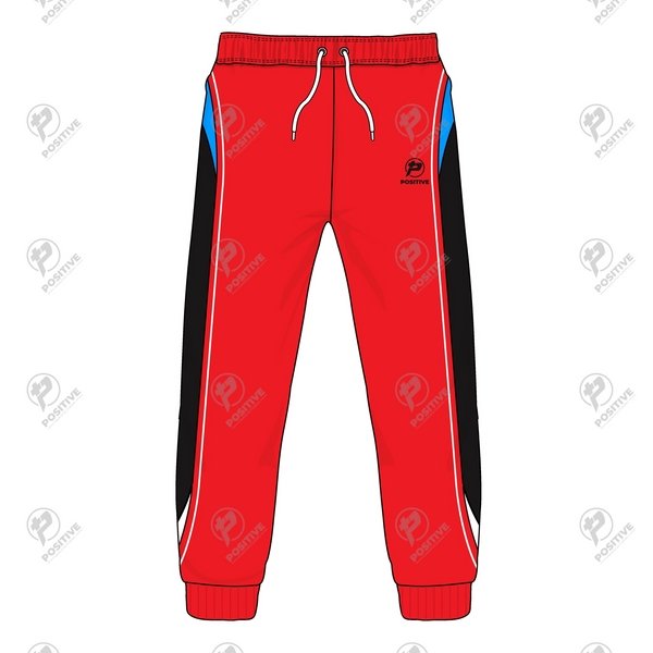 Positive Contrast Micro Fabric Track Running & Jogging Trousers