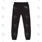 Positive Navy Cross Panel Gym Training Microfiber Trousers