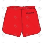 Positive Custom Design Front Print Running Shorts