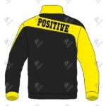 Positive Nylon Sports Zip Up Windbreaker Jacket