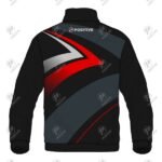 Positive Custom Design Sublimation Printed Sports Fleece Jacket