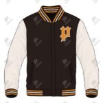 Positive Custom Patches Wool Letterman Varsity Jacket