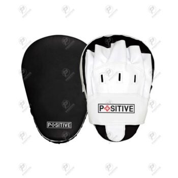Positive Black & White Artificial Leather Curved Focus Pads