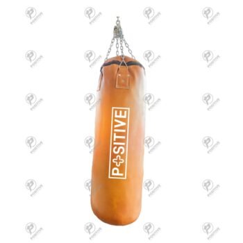 Positive 4ft Brown Professional Genuine Leather Punching Bag