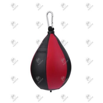 Positive Red & Black Artificial Leather Punching Speed Bag