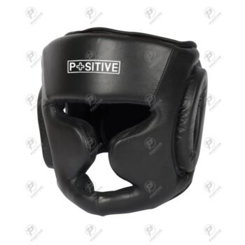Positive Black Boxing Training Protection Headguard