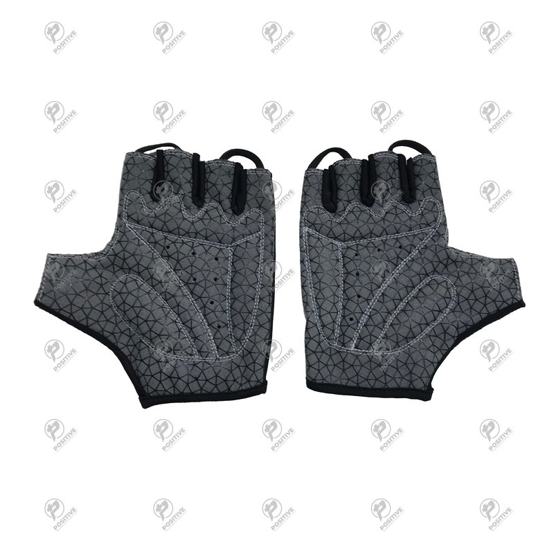 Positive Artificial Leather Half Finger Summer Cycling Gloves