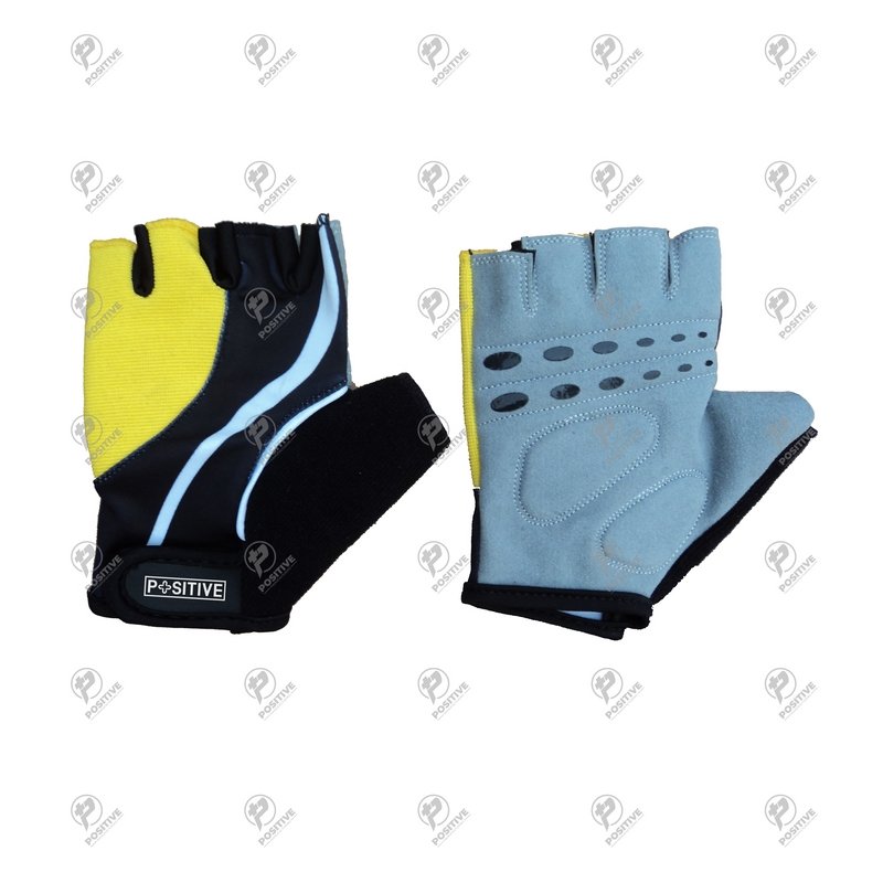 Positive Artificial Leather Half Finger Summer Cycle Riding Gloves