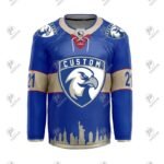 Positive Customized Design Printed Mesh Ice Hockey Jersey