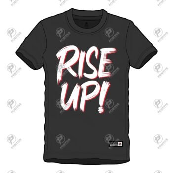 Positive Rise Up Cotton Screen Printed Short Sleeve T-Shirt