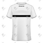 Positive Striped 3-Button Short Sleeve Cotton Pique Polo Shirt
